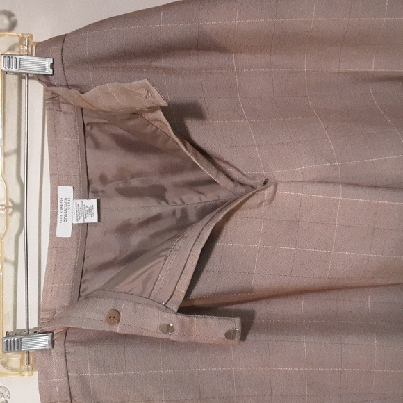 Women's Tan Blazer Pant Suit - Picture 12 of 14